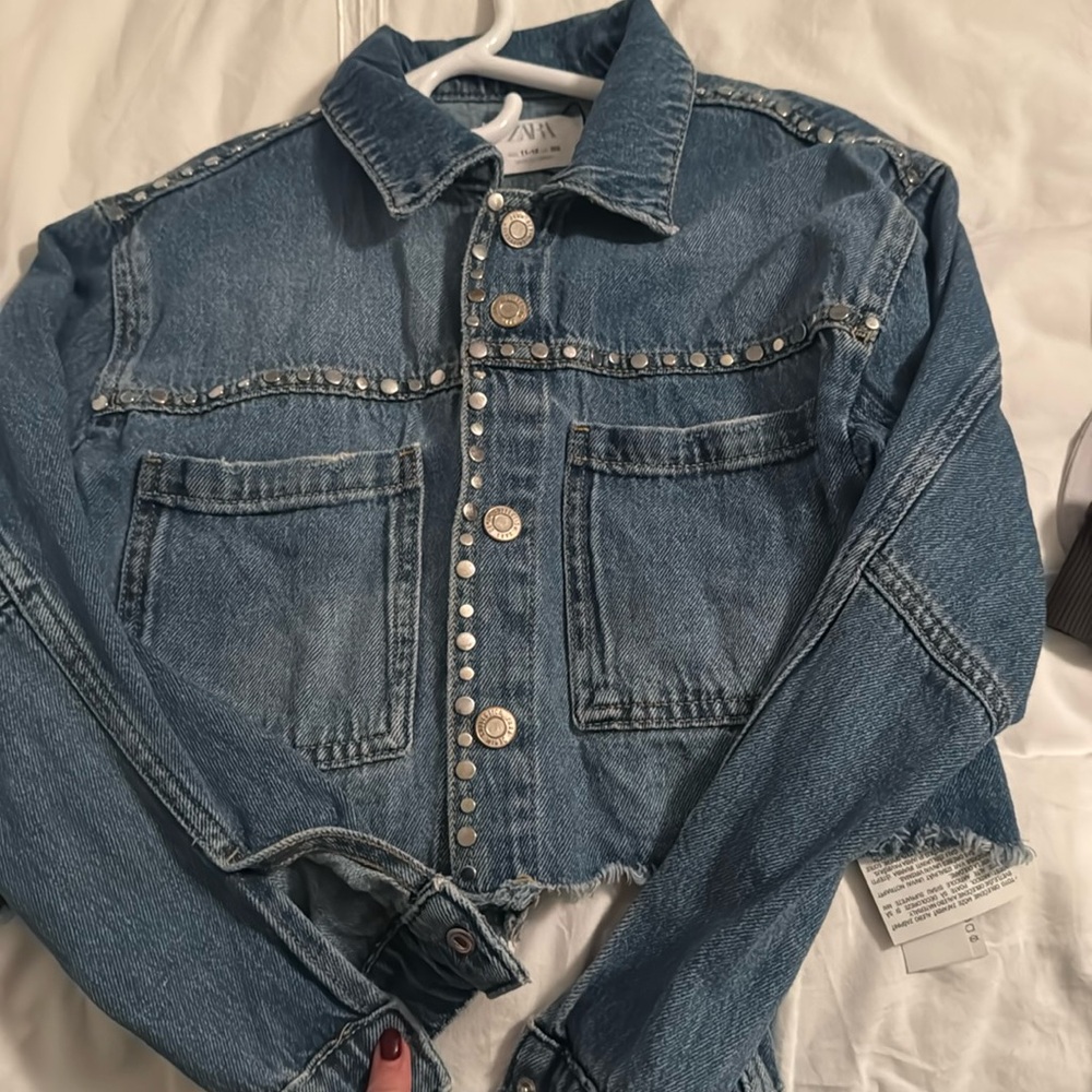 Zara Jean coat with studs